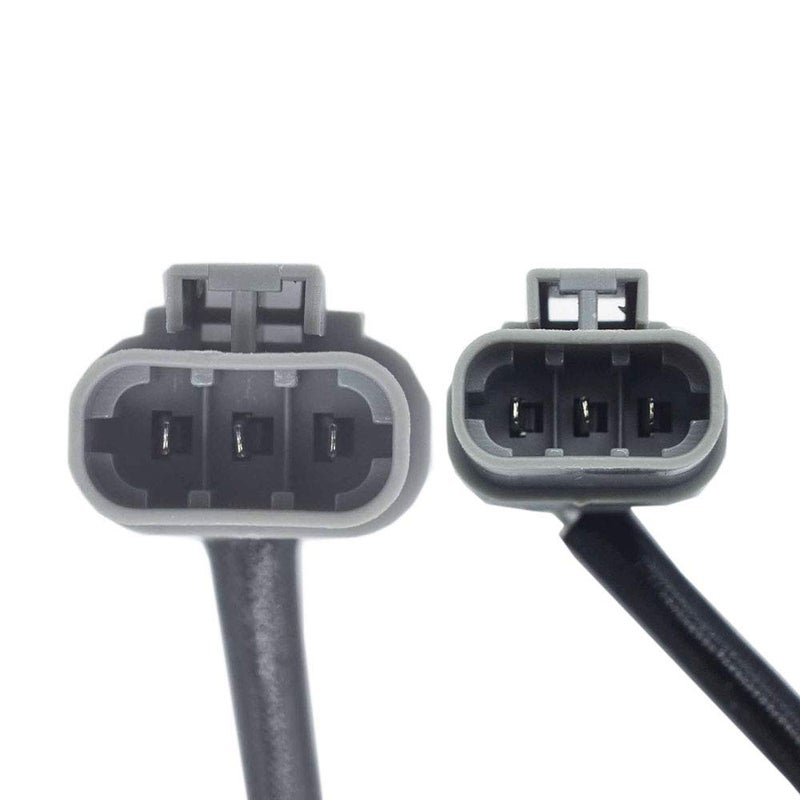 higherbro هايبر برو 2 قطع مستشعر أكسجين O2 1 لسيارة نيسان إكستيرا 2000-2003 3.3 لتر الجانب العلوي الأيسر والأيمن - Image 3